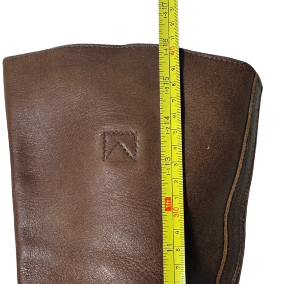 Roots Leather Knee-High Boots | Made in Canada | Brown | Size 7 - Picture 14 of 16